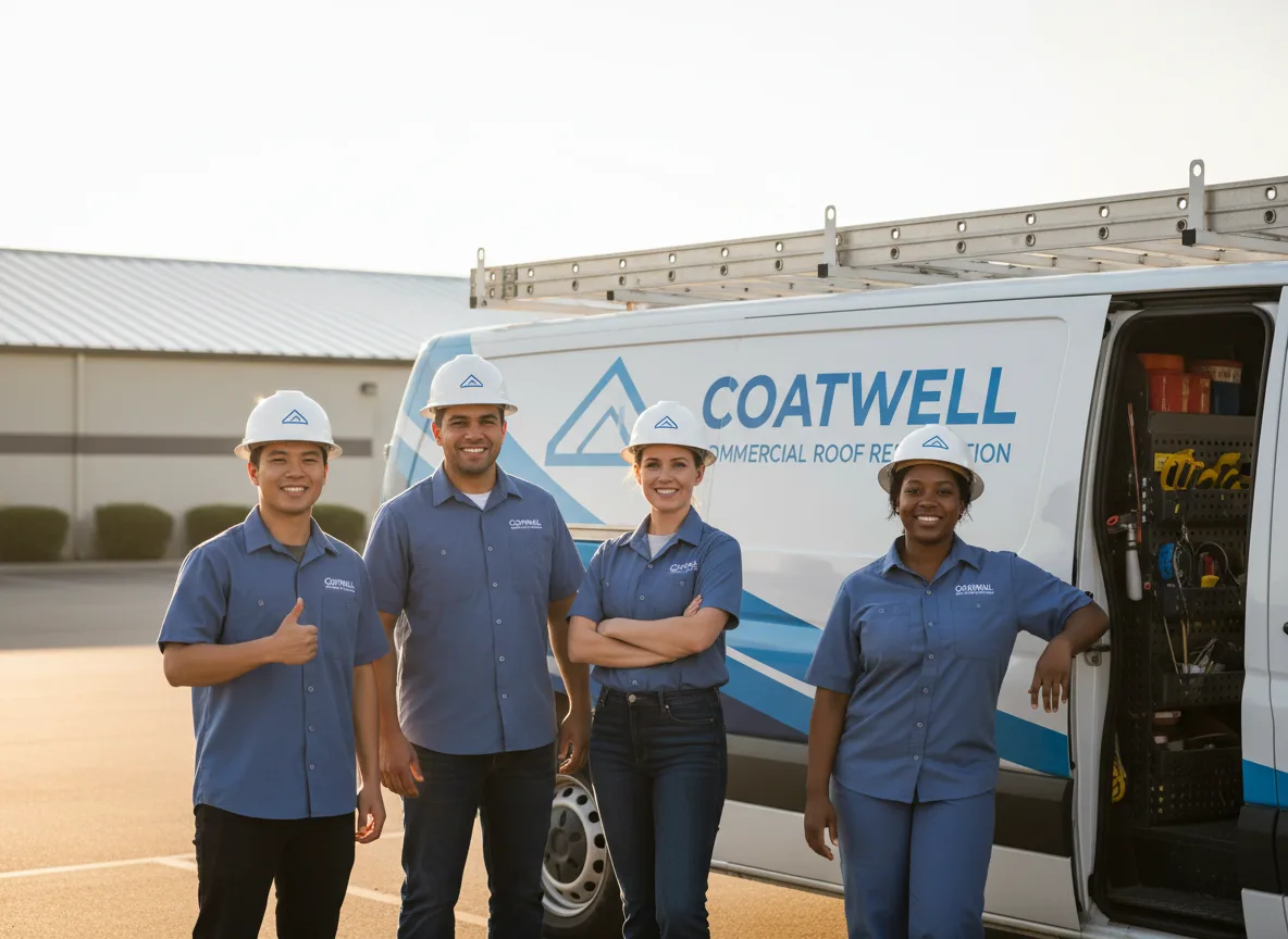 Commercial roof coating company in Peace Valley, MO